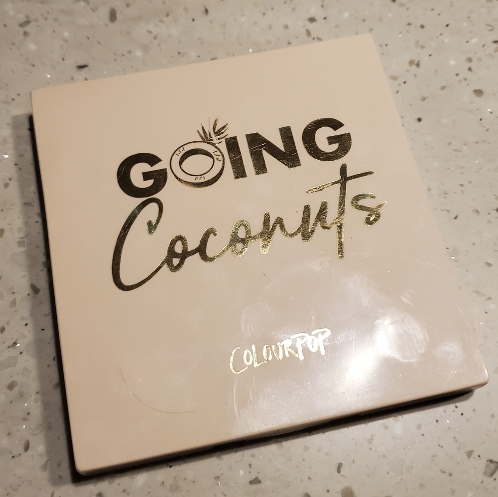 Excellent Condition Colourpop Going Coconuts Palette